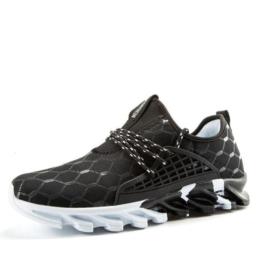 Mens Lightweight Breathable White Sneakers Casual Spring New Fashion Comfortable Walking  Slip-On Sneakers Breathable Fashion Athletic Gym Casual Tennis Sneakers Modern Design Shoes
