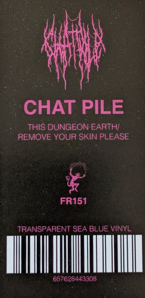 This Dungeon Earth / Remove Your Skin Please (TRANSPARENT SEA BLUE VINYL) | Mint (M) Mint (M)