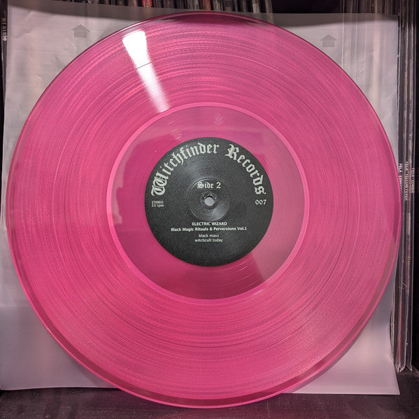 Black Magic Rituals & Perversions Vol.1 (PINK VINYL)(SPLIT SEAM) | Mint (M) Very Good Plus (VG+)