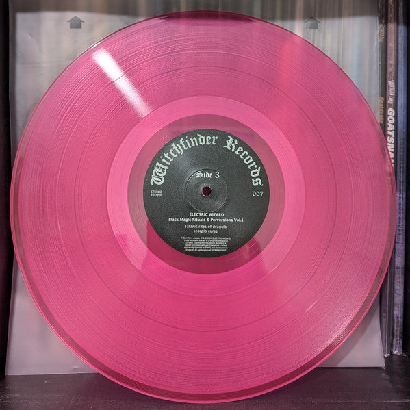 Black Magic Rituals & Perversions Vol.1 (PINK VINYL)(SPLIT SEAM) | Mint (M) Very Good Plus (VG+)