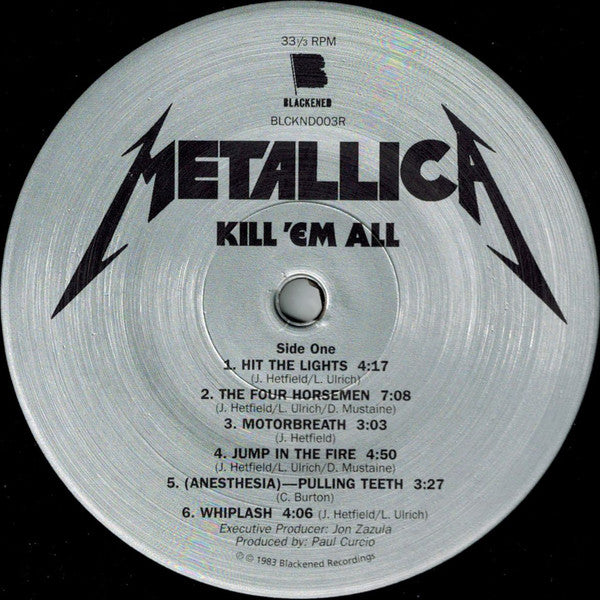 Kill 'Em All | Mint (M) Mint (M)