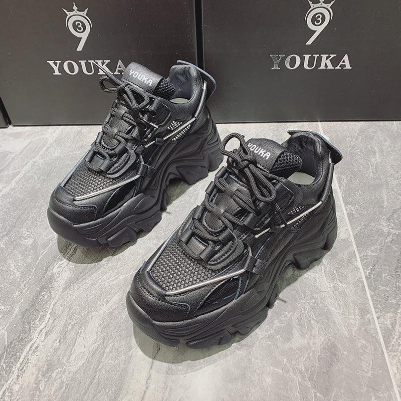 Modern Thick Platform Sneakers Woman Vulcanize Luxury Tennis Sneakers