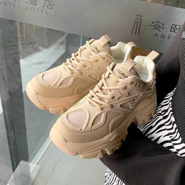 Modern Thick Platform Sneakers Woman Vulcanize Luxury Tennis Sneakers