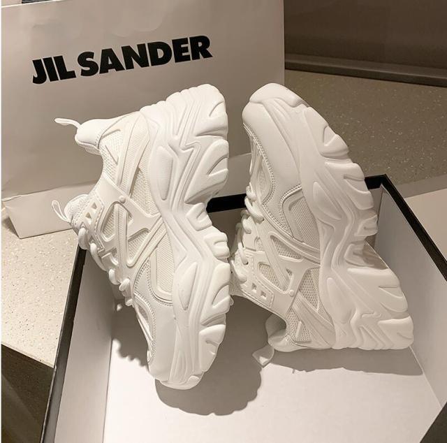 Modern Thick Platform Sneakers Woman Vulcanize Luxury Tennis Sneakers