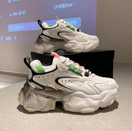 Modern Thick Platform Sneakers Woman Vulcanize Luxury Tennis Sneakers