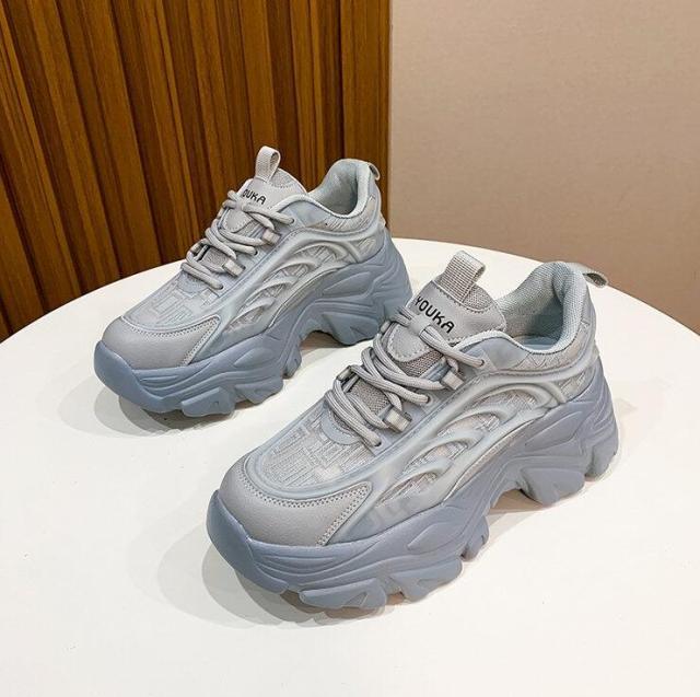Modern Thick Platform Sneakers Woman Vulcanize Luxury Tennis Sneakers