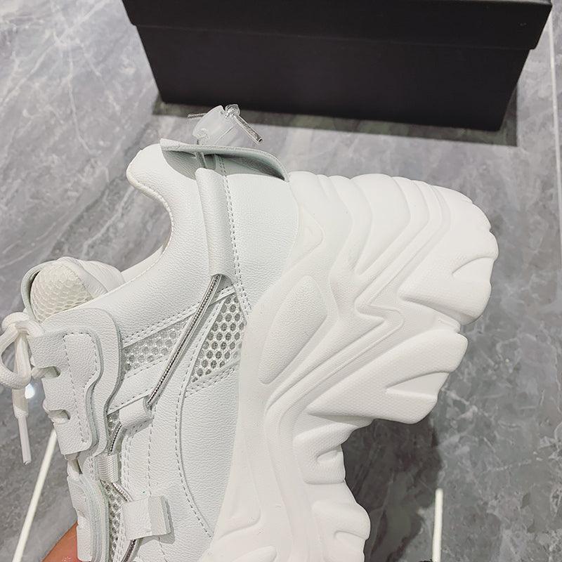 Modern Thick Platform Sneakers Woman Vulcanize Luxury Tennis Sneakers