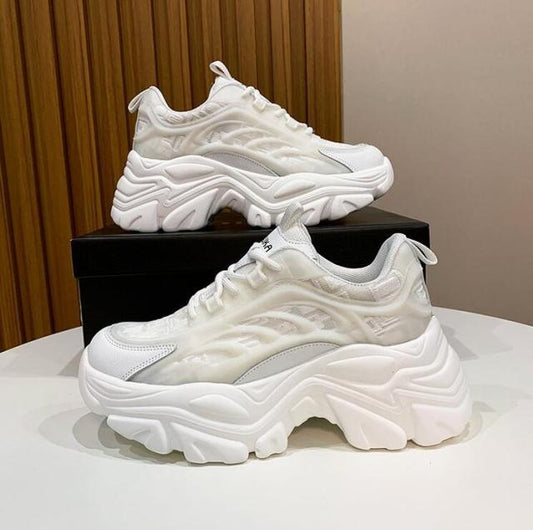 Modern Thick Platform Sneakers Woman Vulcanize Luxury Tennis Sneakers