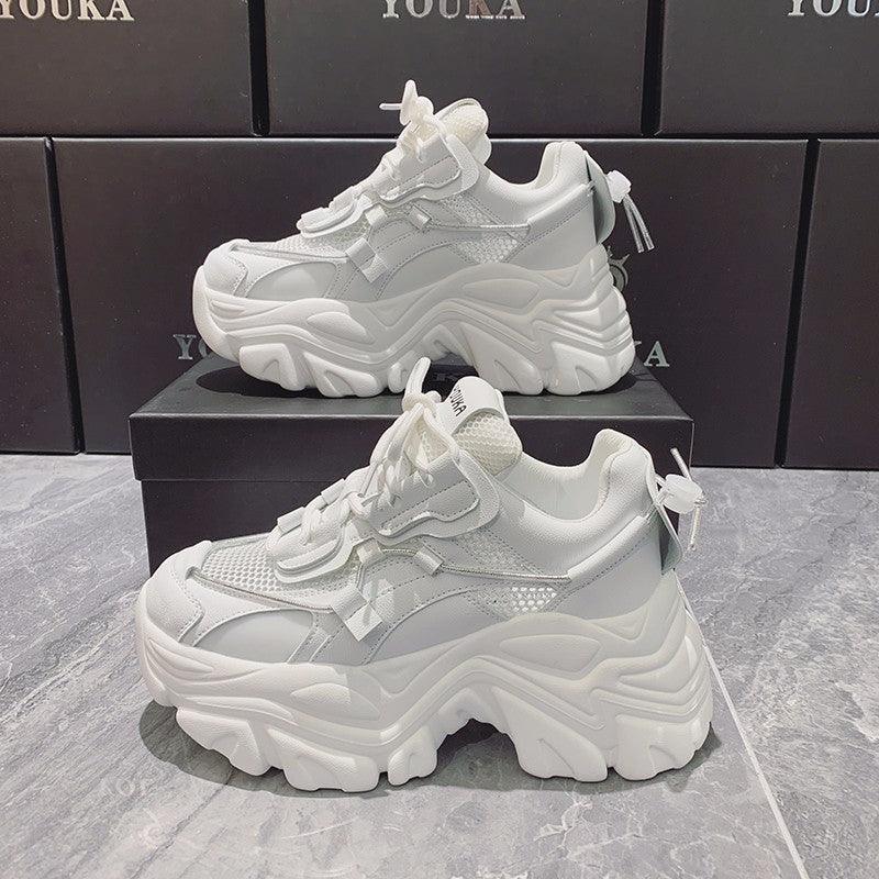 Modern Thick Platform Sneakers Woman Vulcanize Luxury Tennis Sneakers