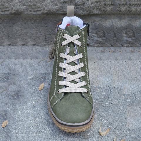 Modern Women's Warm Soft Winter Retro Walking High Top Plush Lining Walking Shoes