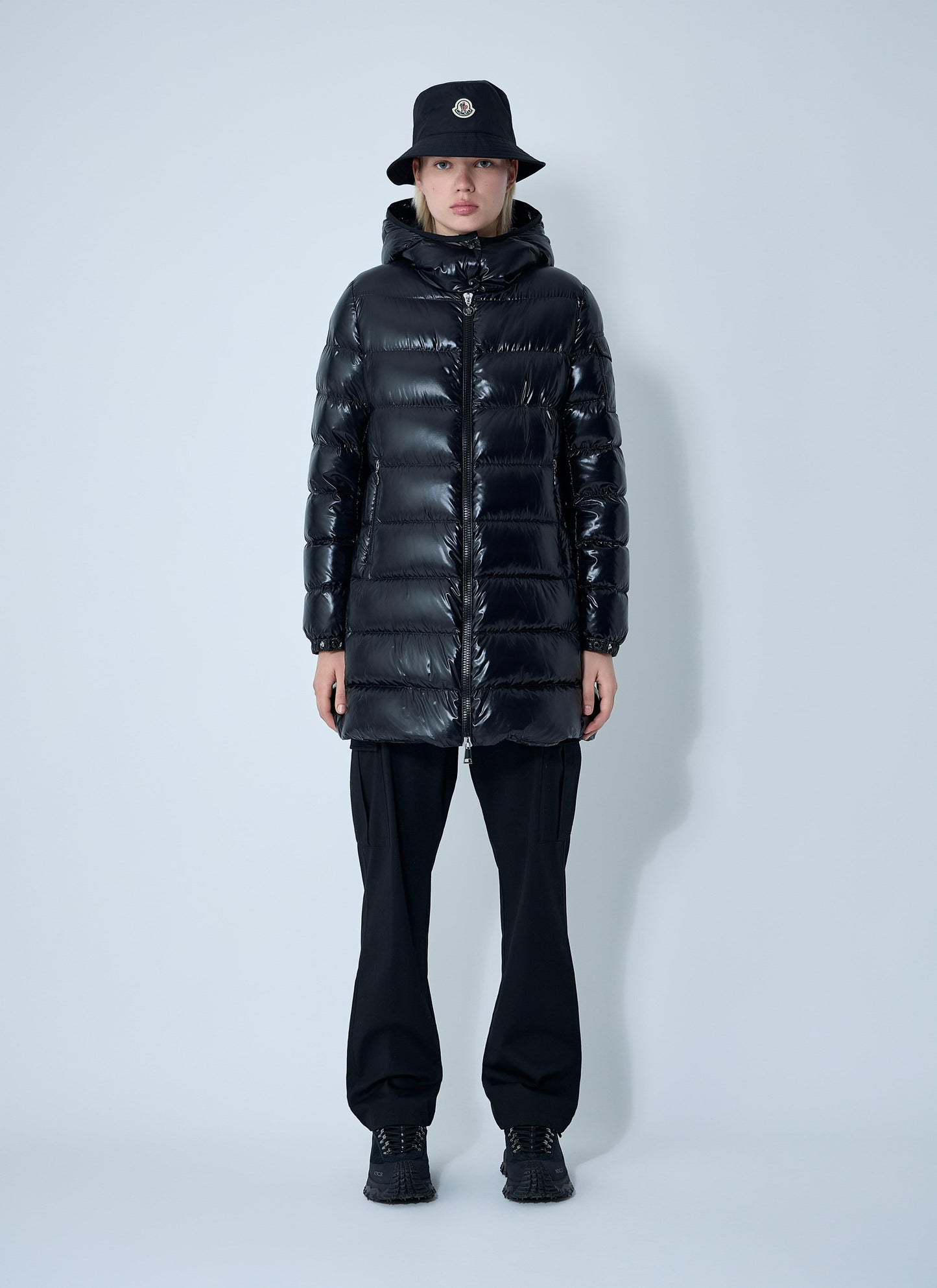 Moncler Women Courcelles Long Down Coat
