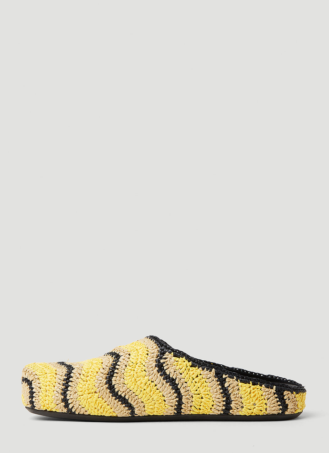 Marni X No Vacancy Men Fussbet Sabot Raffia Mules
