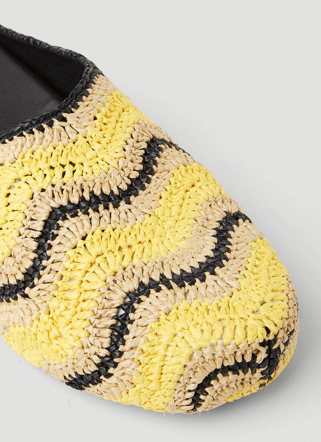 Marni X No Vacancy Men Fussbet Sabot Raffia Mules