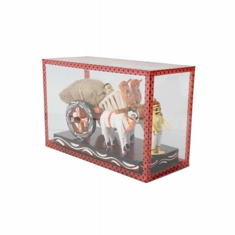 Kondapalli Bullock Cart With Frame(Medium size)