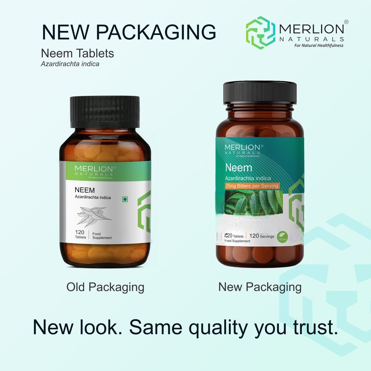 Merlion Naturals Neem 500mg Tablets