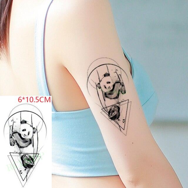 New Different Waterproof Temporary Tattoo Cute Fox Dog Luxury Animal Stickers Tattoo Colorful Modern Design For Adults Kids