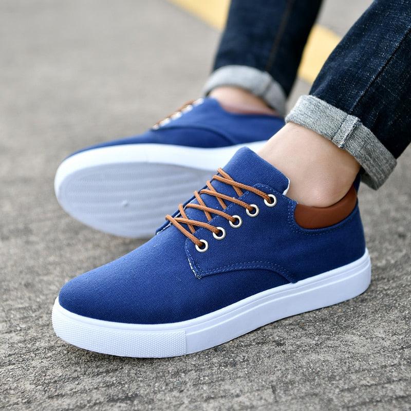 New Men's Canvas Shoes Spring Summer Casual Canvas