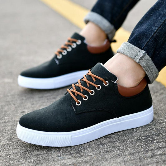 New Men's Canvas Shoes Spring Summer Casual Canvas