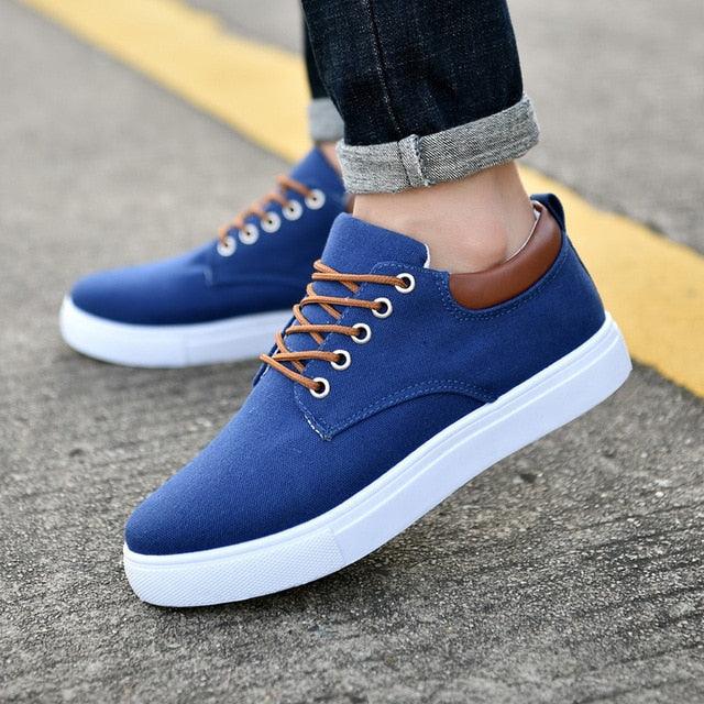 New Men's Canvas Shoes Spring Summer Casual Canvas