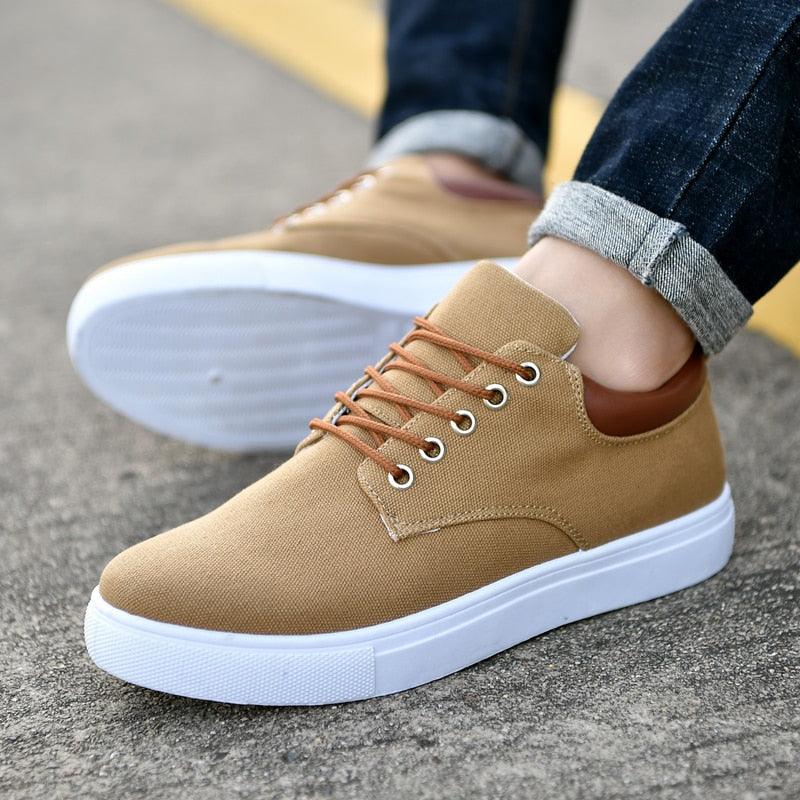 New Men's Canvas Shoes Spring Summer Casual Canvas