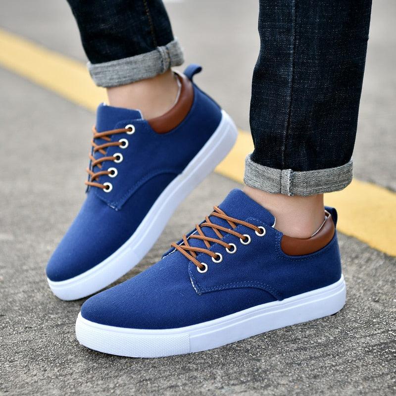 New Men's Canvas Shoes Spring Summer Casual Canvas