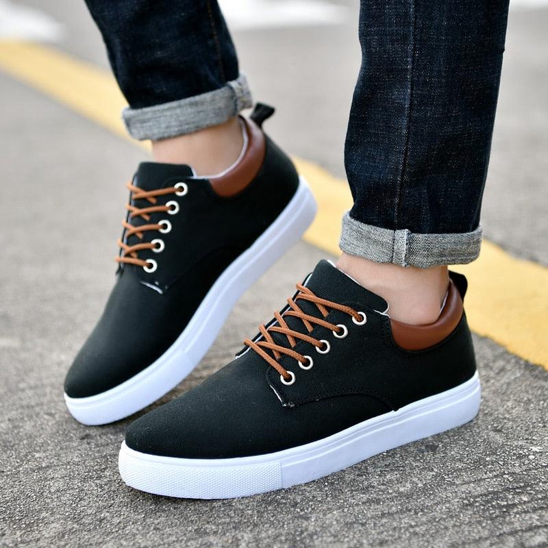 New Men's Canvas Shoes Spring Summer Casual Canvas