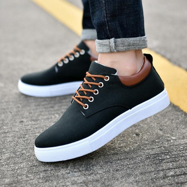 New Men's Canvas Shoes Spring Summer Casual Canvas