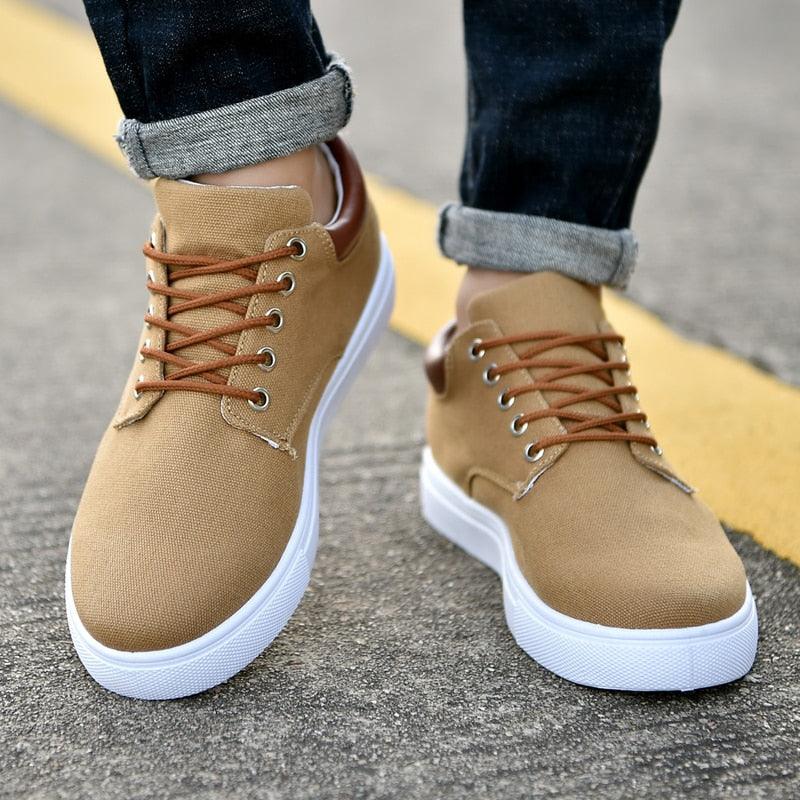 New Men's Canvas Shoes Spring Summer Casual Canvas
