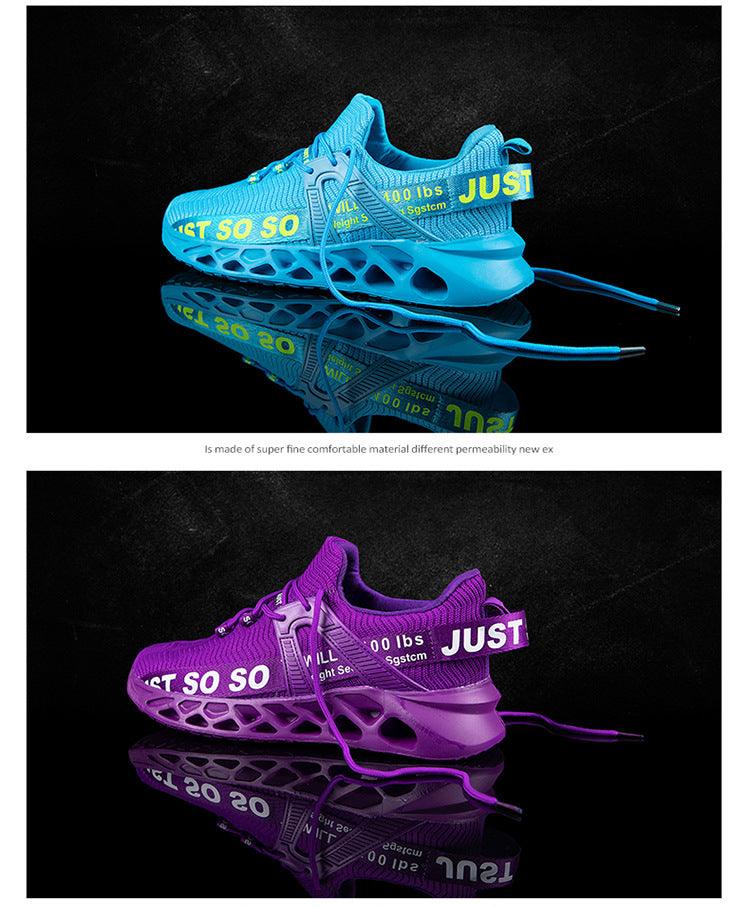 New Purple Womens Sport Running Mesh Platform Breathable Outdoor Lightweight Tennis Sport Shoes