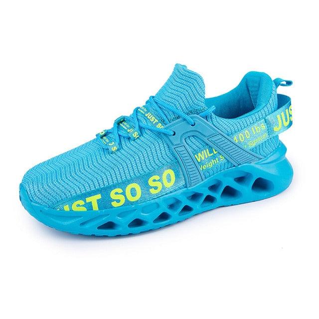 New Purple Womens Sport Running Mesh Platform Breathable Outdoor Lightweight Tennis Sport Shoes
