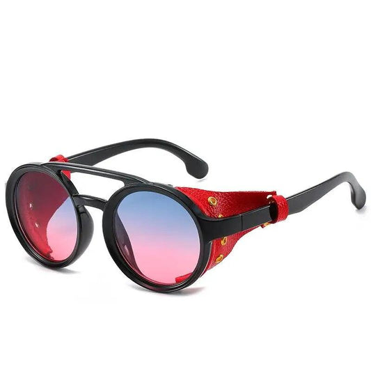 New Retro Sunglasses Unique Design Round Frame Vintage Style Sunglasses UV400 For Men