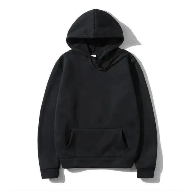 New Stylish Hoodies Sweatshirts Fashion Solid Color Red Black Gray Pink Autumn Winter Fleece