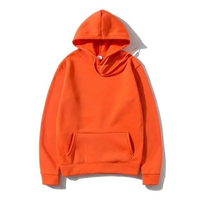 New Stylish Hoodies Sweatshirts Fashion Solid Color Red Black Gray Pink Autumn Winter Fleece