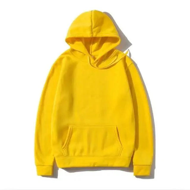 New Stylish Hoodies Sweatshirts Fashion Solid Color Red Black Gray Pink Autumn Winter Fleece