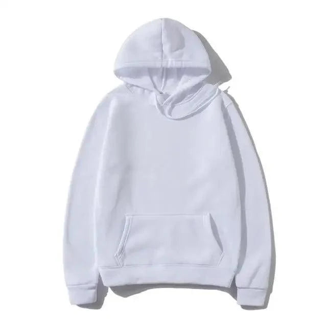New Stylish Hoodies Sweatshirts Fashion Solid Color Red Black Gray Pink Autumn Winter Fleece