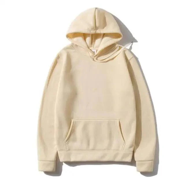 New Stylish Hoodies Sweatshirts Fashion Solid Color Red Black Gray Pink Autumn Winter Fleece