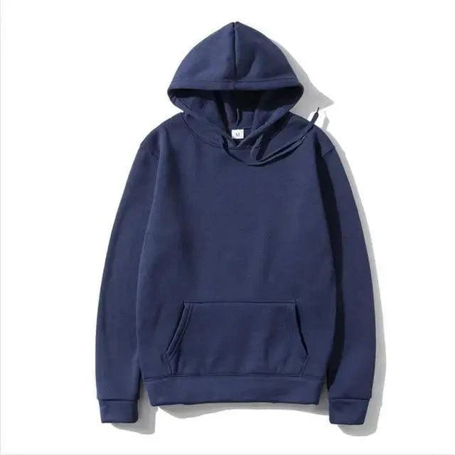 New Stylish Hoodies Sweatshirts Fashion Solid Color Red Black Gray Pink Autumn Winter Fleece