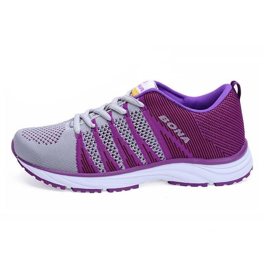 New Stylish Women Running Walking Jogging Lightweight Breathable Mesh Sneakers