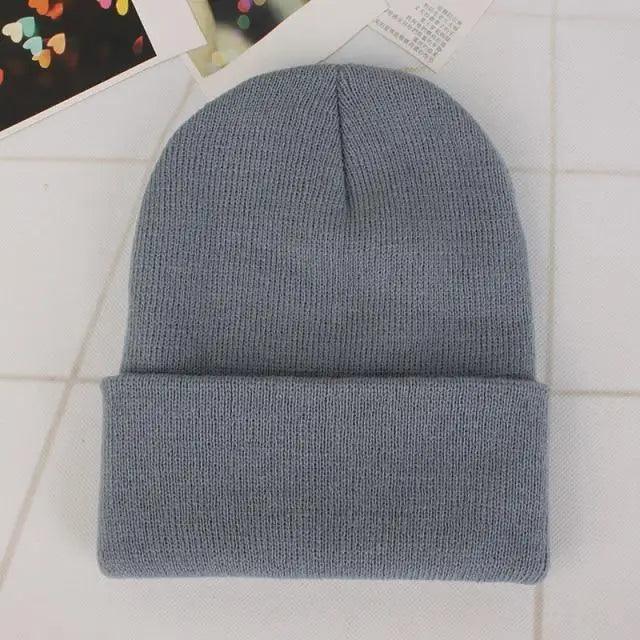 New Winter Hats for Women Men Beanies Knitted Solid Cool Hat Girls Autumn Female Beanie Warm Bonnet Casual Cap For Winter  Knitted Autumn Winter Cap Warm Elastic Winter Women and Men Hat