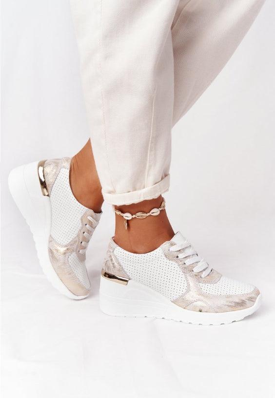 New Women Casual Height Increasing Sport Elegant Air Cushion Comfortable Sneakers