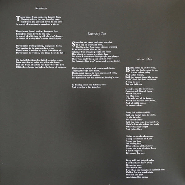 Five Leaves Left (Vinyl) | Mint (M) Mint (M)