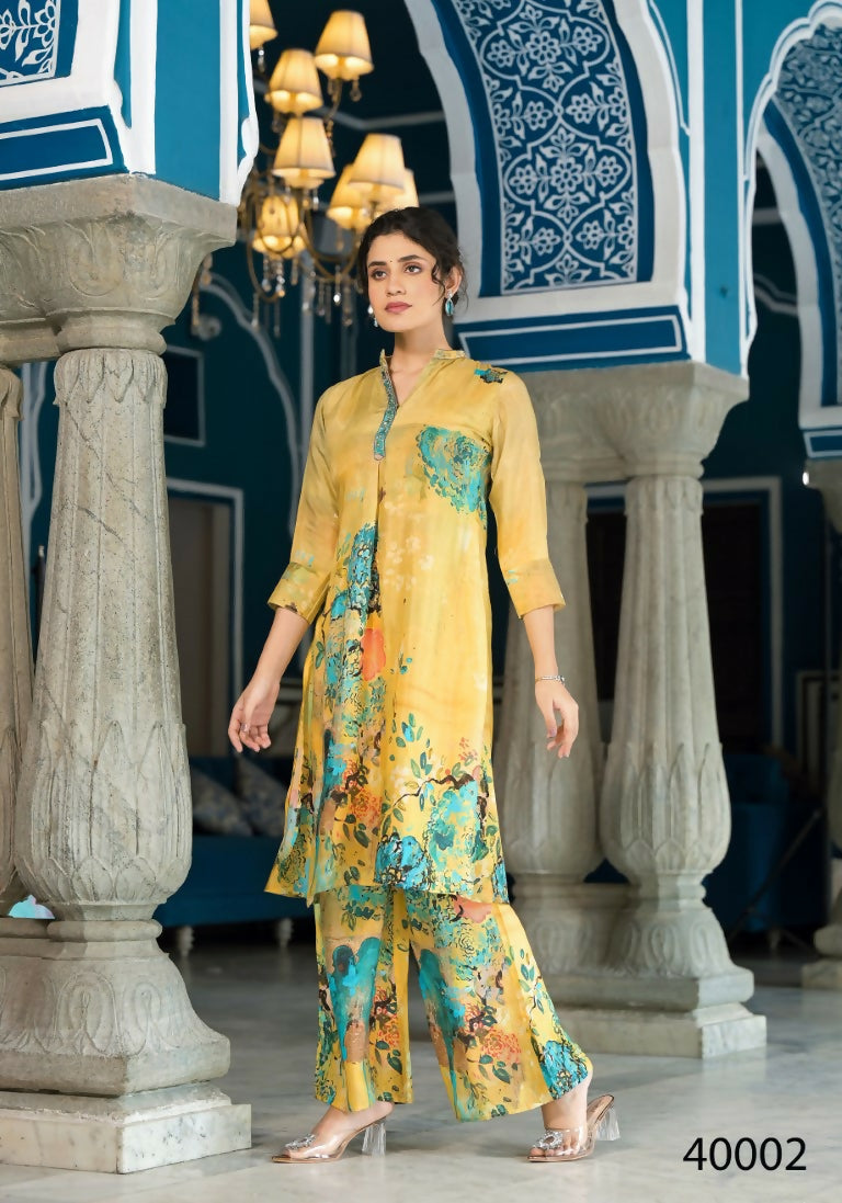 Designer Stylish Mehandi Pure Muslin Stitched Suit - Apoorva
