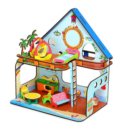 Webby Beach Villa The Weekend Escape All Side Play Doll House