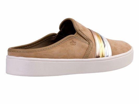 Spenco Women's St. Barts Slide Mule Tan Size 8.5 Comfortable Orthotic