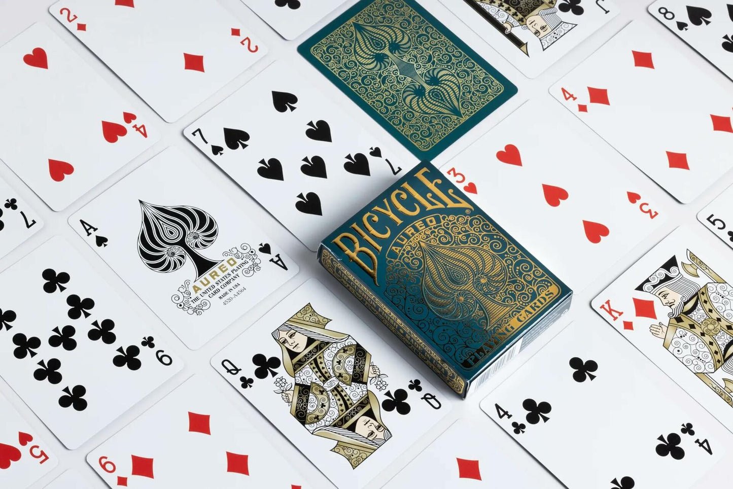Bicycle Aureo Playing Cards Showstopper Deck Durable Easy to Shuffle Gift