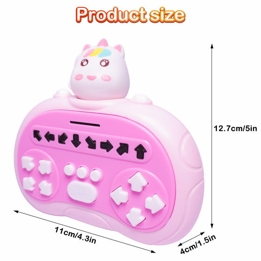 Hand-Held Rhythm Master Dance Machine Educational Toy for Kids 3-12 Pony