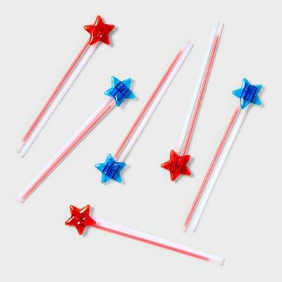 Sun Squad™ 8ct Glow Stick Star Bracelets