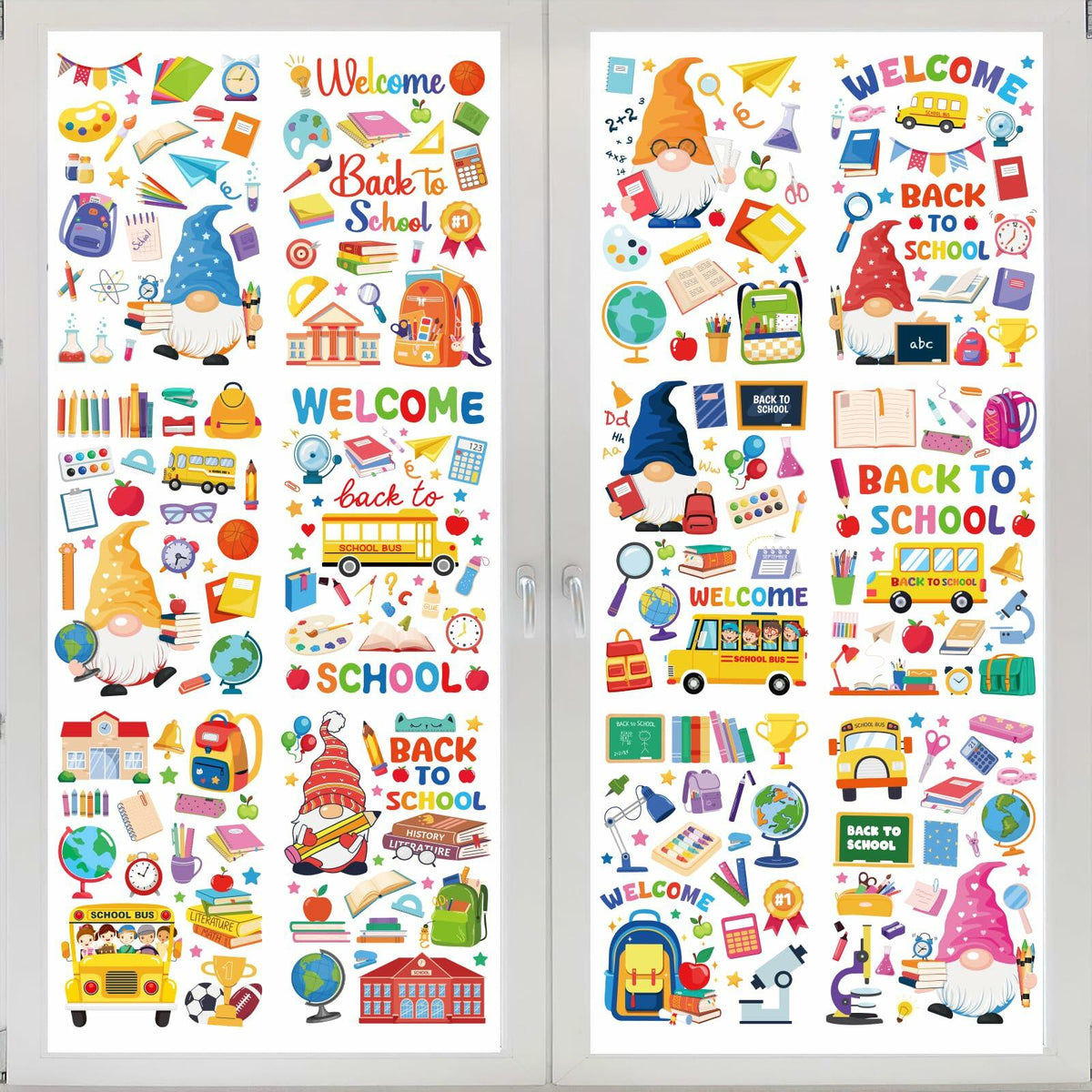 Kentucky Derby Party Decorations Rose Trophy Telescope Stickers 9 Sheets