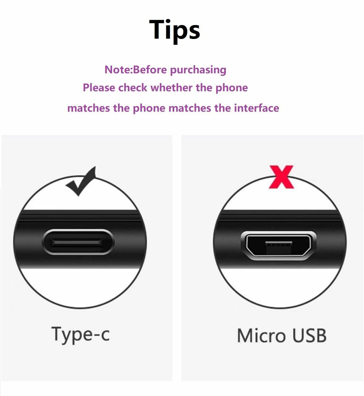 Goffeu 5ft USB-A to USB-C CarPlay Cable for iPhone 17/16/15 and iPad USB-C