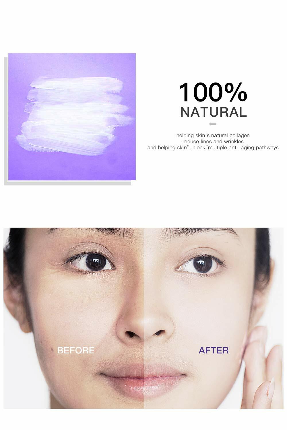 Umran Retinol Anti-Aging Cream 2.5% Hyaluronic Acid Vitamin E 50ml Face Eye